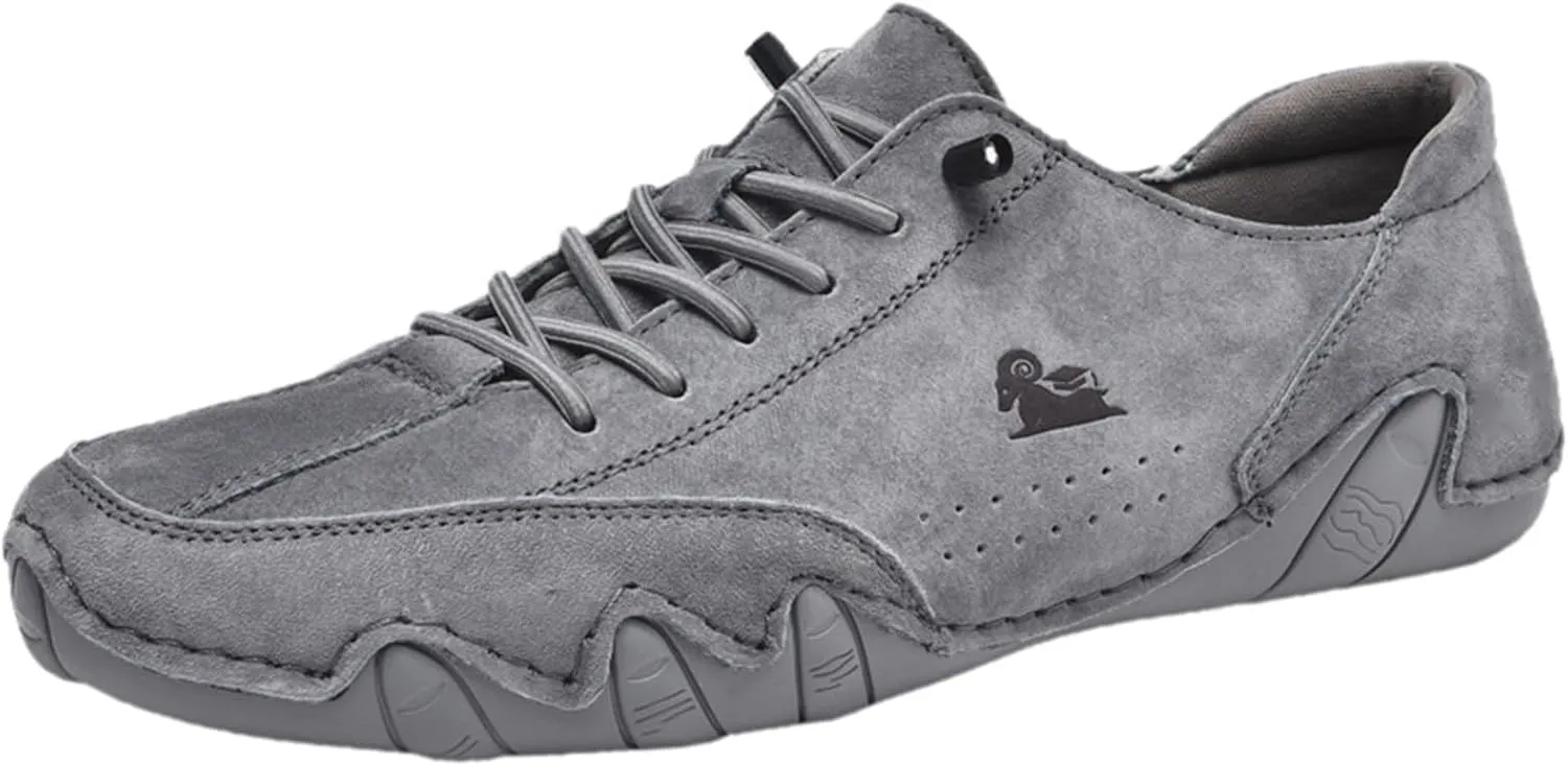 Men Leather Athletic Shoes Stylish and Durable Sports Sneakers Casual Shoes Sneaker Boots for Men Work