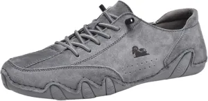 Men Leather Athletic Shoes Stylish and Durable Sports Sneakers Casual Shoes Sneaker Boots for Men Work