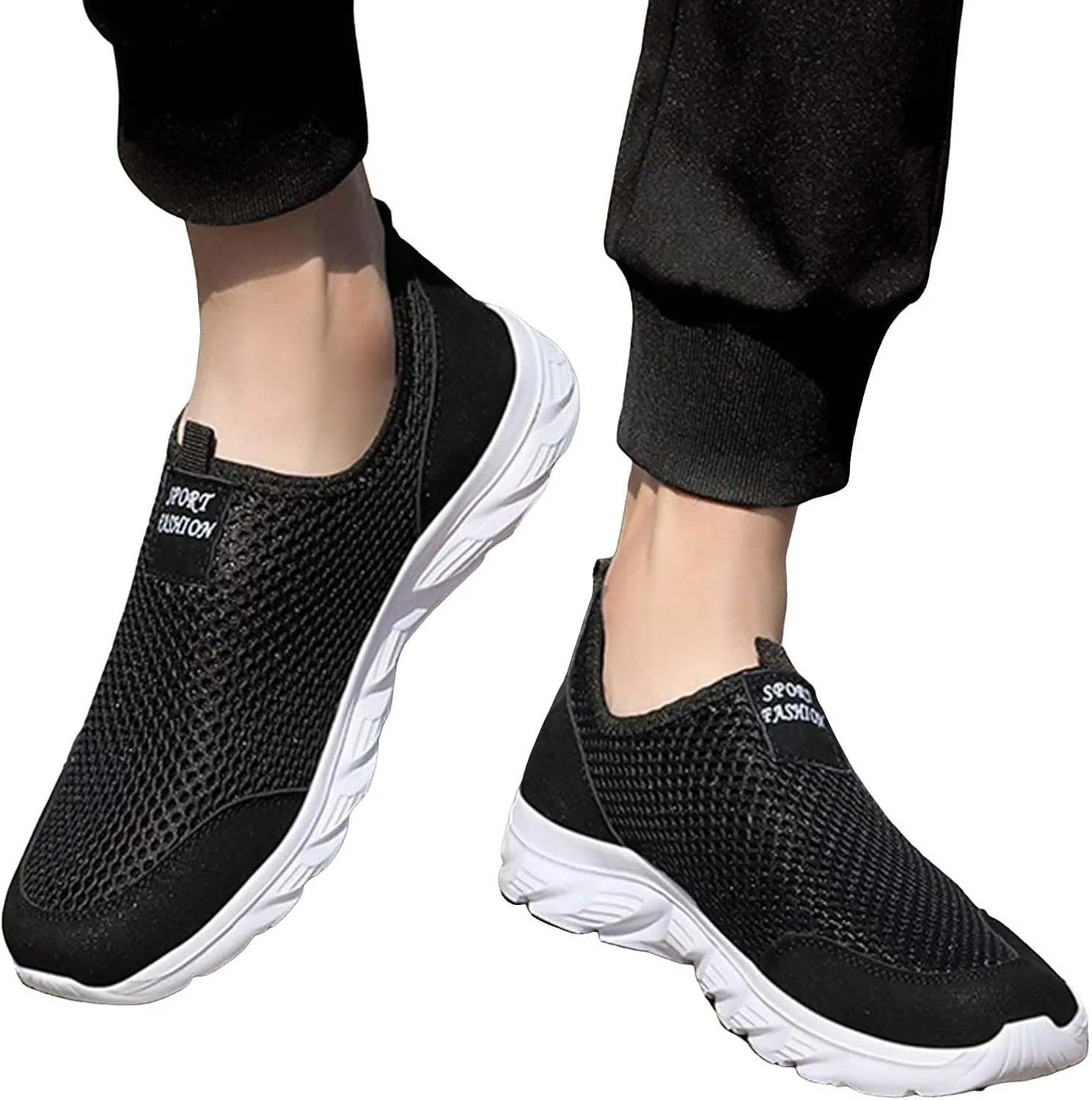 Mens Athletic Shoes Men's Fashion Sneakers Tennis Shoe for Men Walking Shoe for Men Mesh Athletic Gym Sneaker