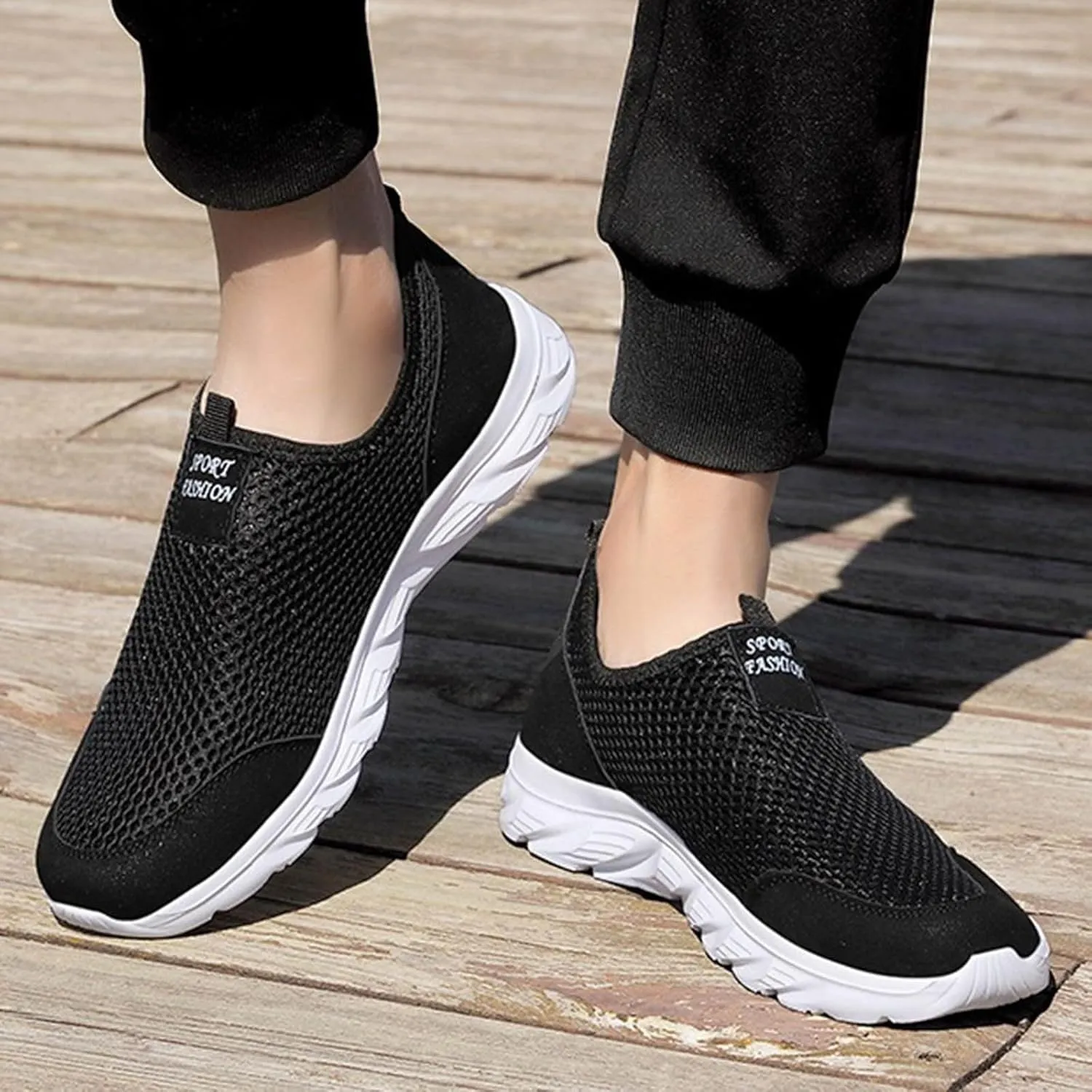 Mens Athletic Shoes Men's Fashion Sneakers Tennis Shoe for Men Walking Shoe for Men Mesh Athletic Gym Sneaker