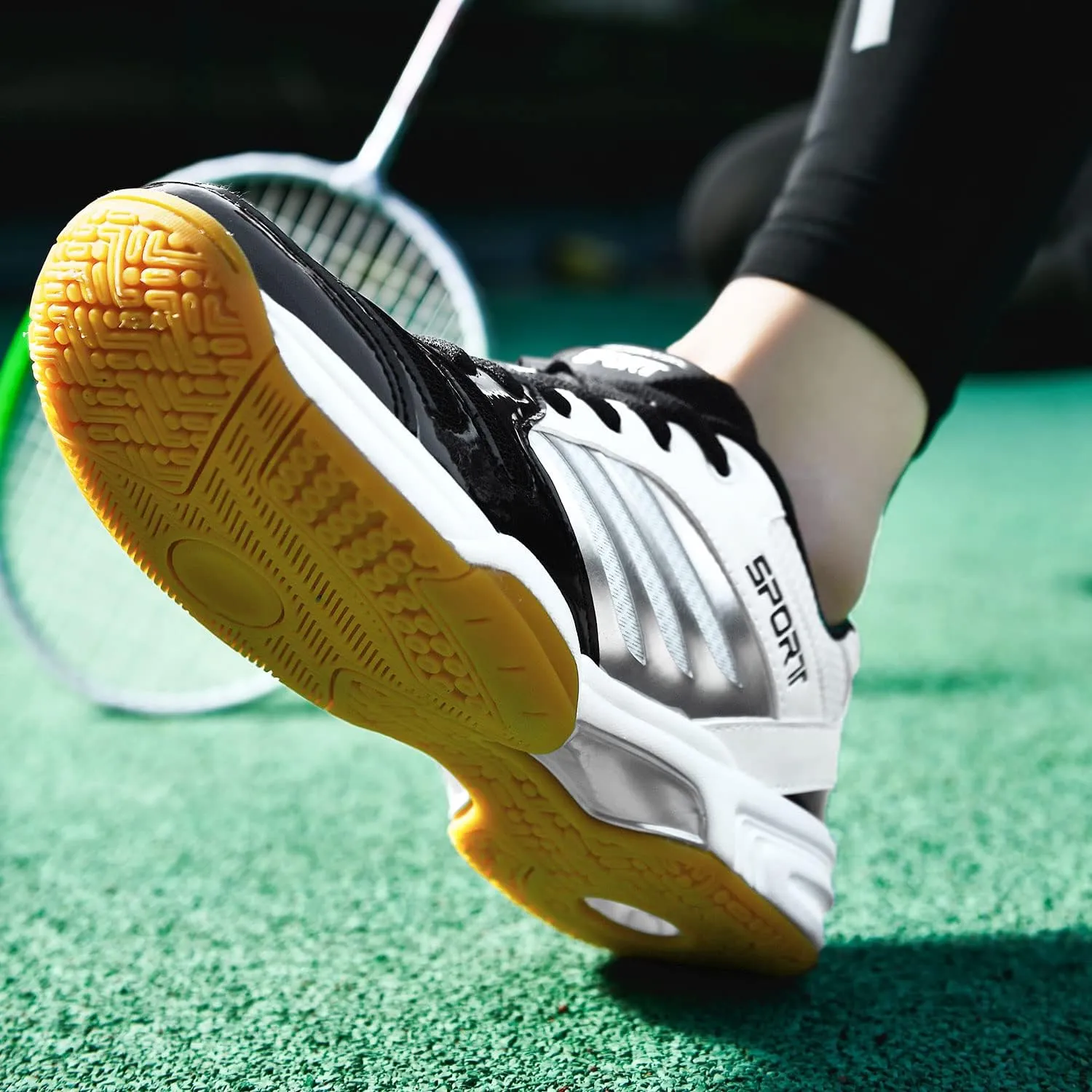 Men's Badminton Shoes Tennis Shoes Indoor Court Shoes Racketball Squash Volleyball Shoes Men's Sneakers