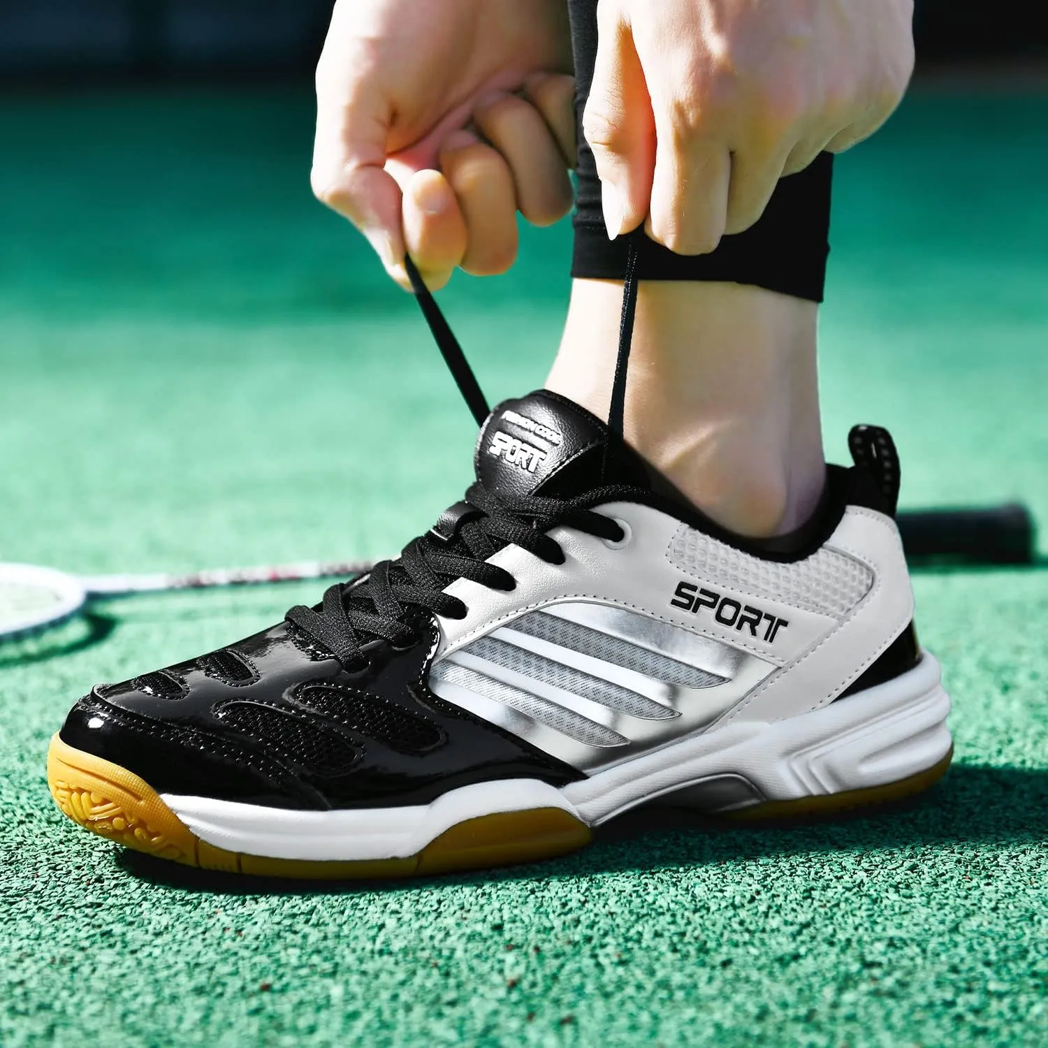Men's Badminton Shoes Tennis Shoes Indoor Court Shoes Racketball Squash Volleyball Shoes Men's Sneakers