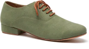 Mens Ballroom Dance Shoes for Latin Salsa Tango with Standard Block Low Heel