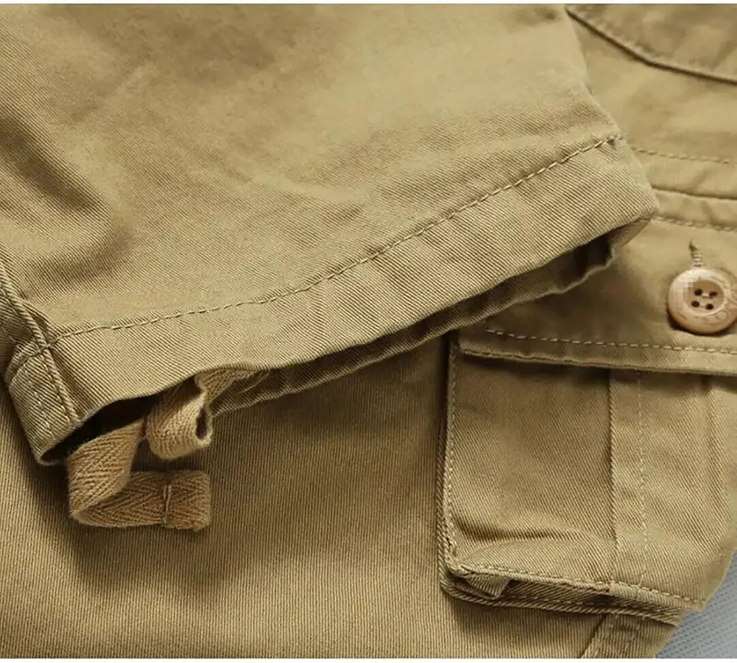Mens Cargo Pants Relaxed Fit Casual Work Adjustable Comfortable Lightweight Breathable Pant with Pockets