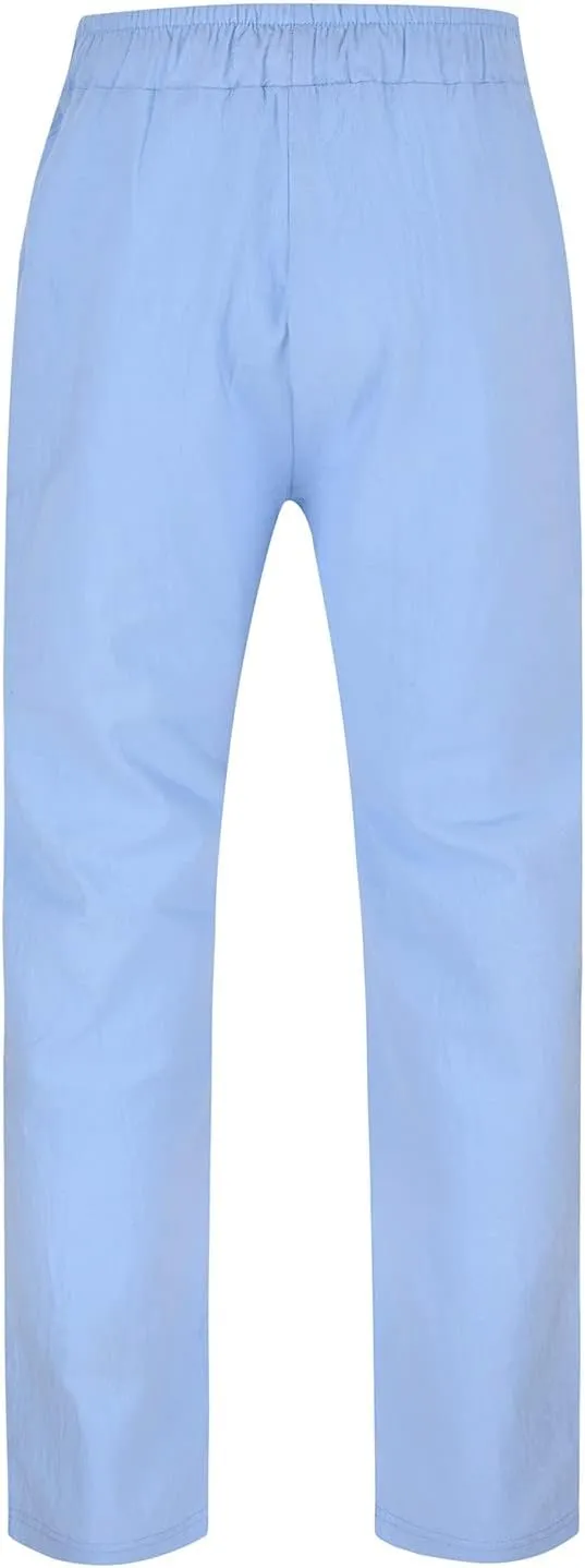 Men's Loose Fit Jogger Pants with Deep Pockets Athletic Basketball Workout Trousers for Running, Training, Gym