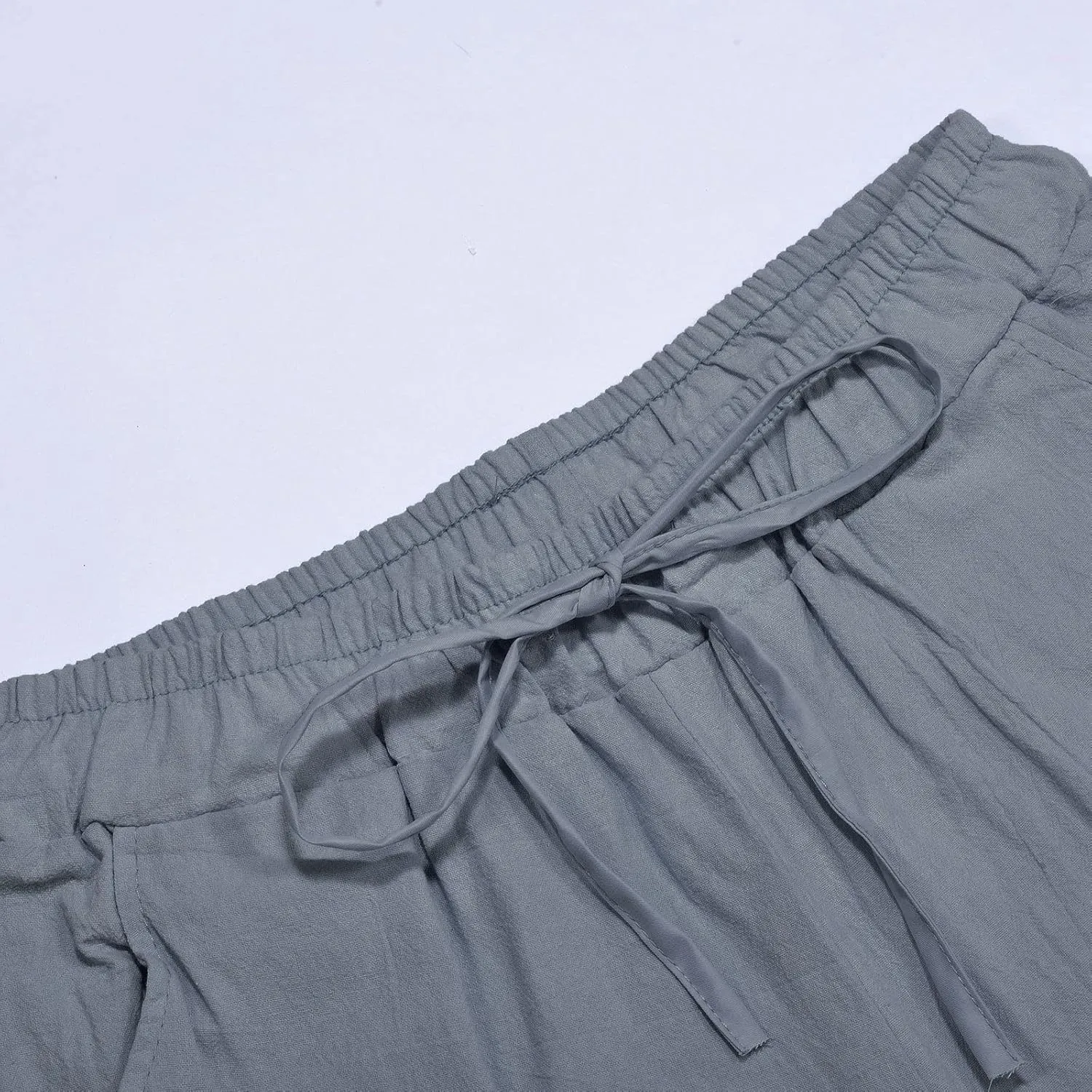 Men's Loose Fit Jogger Pants with Deep Pockets Athletic Basketball Workout Trousers for Running, Training, Gym