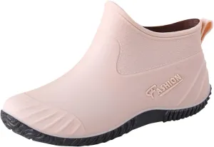 Men's Mid Length Rain Boots Rain Boots Water Boots Fishing Boots High-End Hand-Held Boots Snow Boots