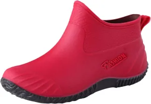 Men's Mid Length Rain Boots Rain Boots Water Boots Fishing Boots High-End Hand-Held Boots Snow Boots