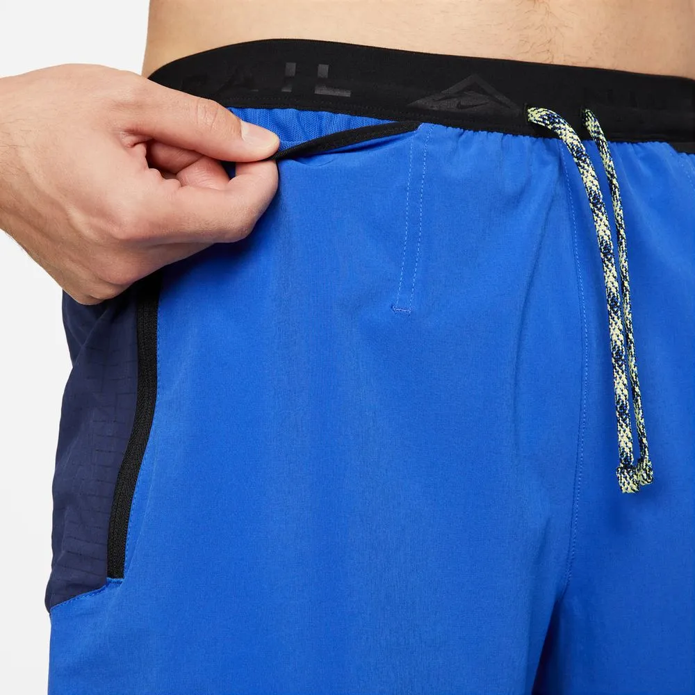 Mens Nike  Trail Second Sunrise DF 5in Shorts