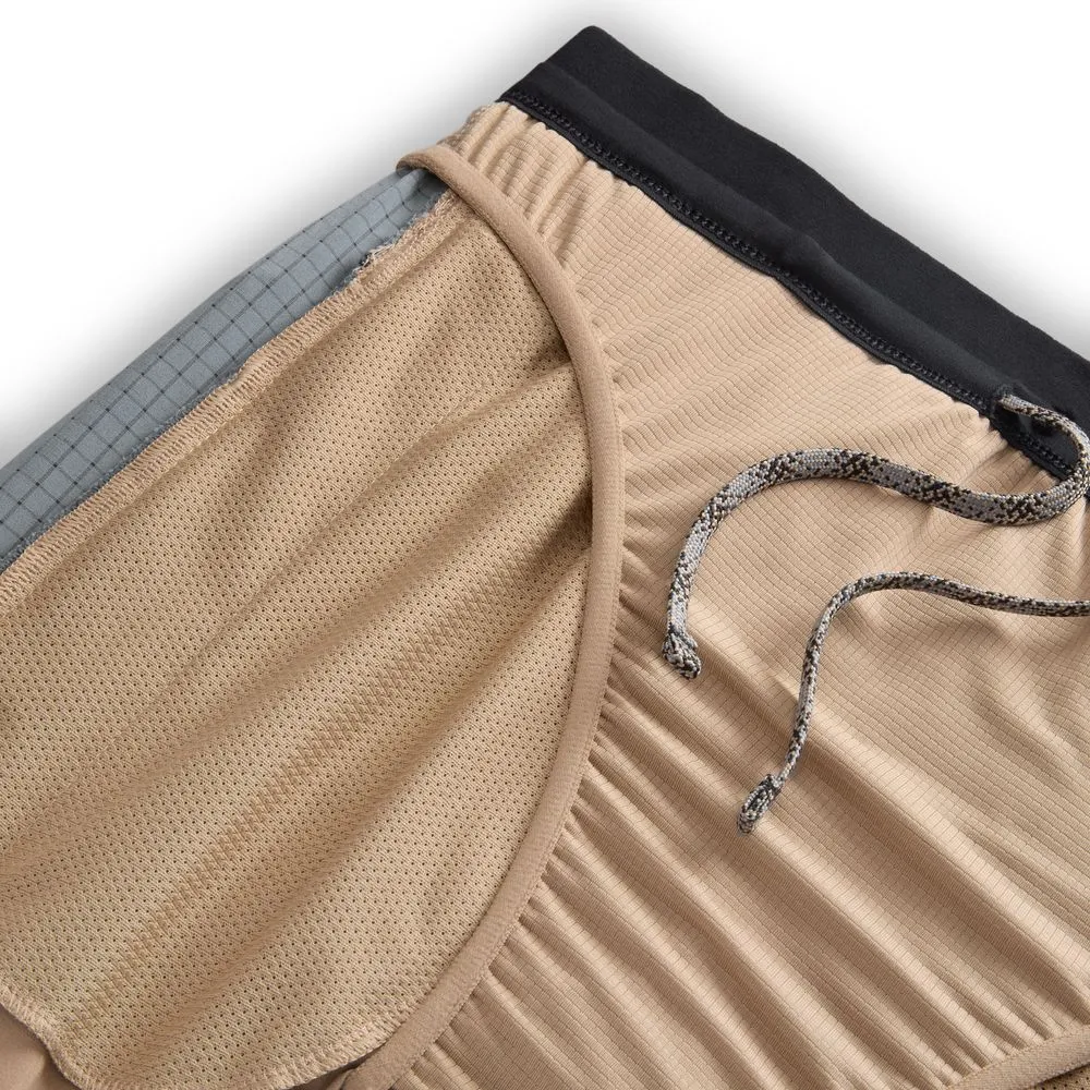 Mens Nike  Trail Second Sunrise DF 5in Shorts