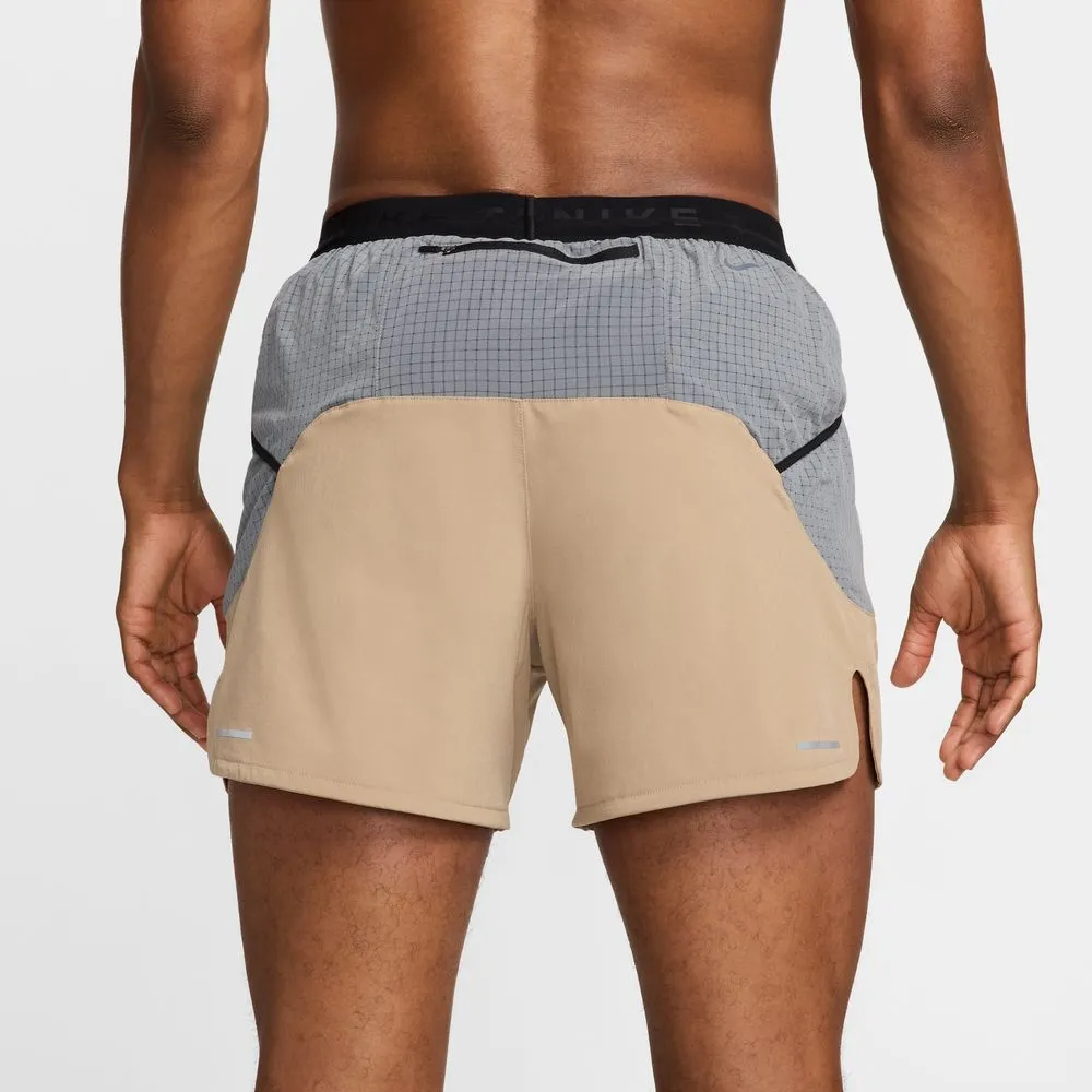 Mens Nike  Trail Second Sunrise DF 5in Shorts