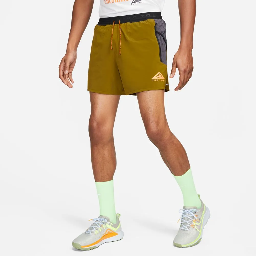 Mens Nike  Trail Second Sunrise DF 5in Shorts
