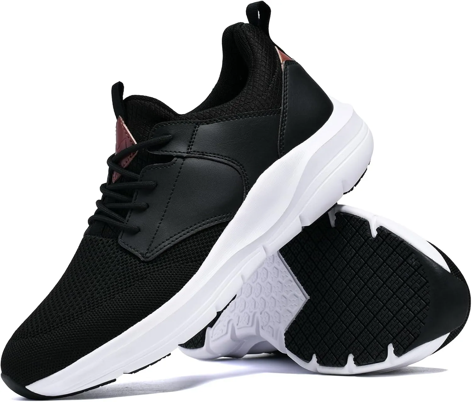 Mens Non Slip Work Whoes Slip Resistant Restaurant Waterproof Shoes Food Service Chef Kitchen Breathable Walking Sneakers