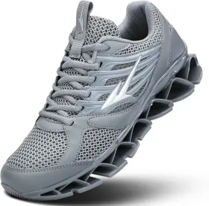Men's Running Shoes Blade Non Slip Fashion Sneakers Breathable Mesh Soft Sole Casual Athletic Gym Walking Shoes