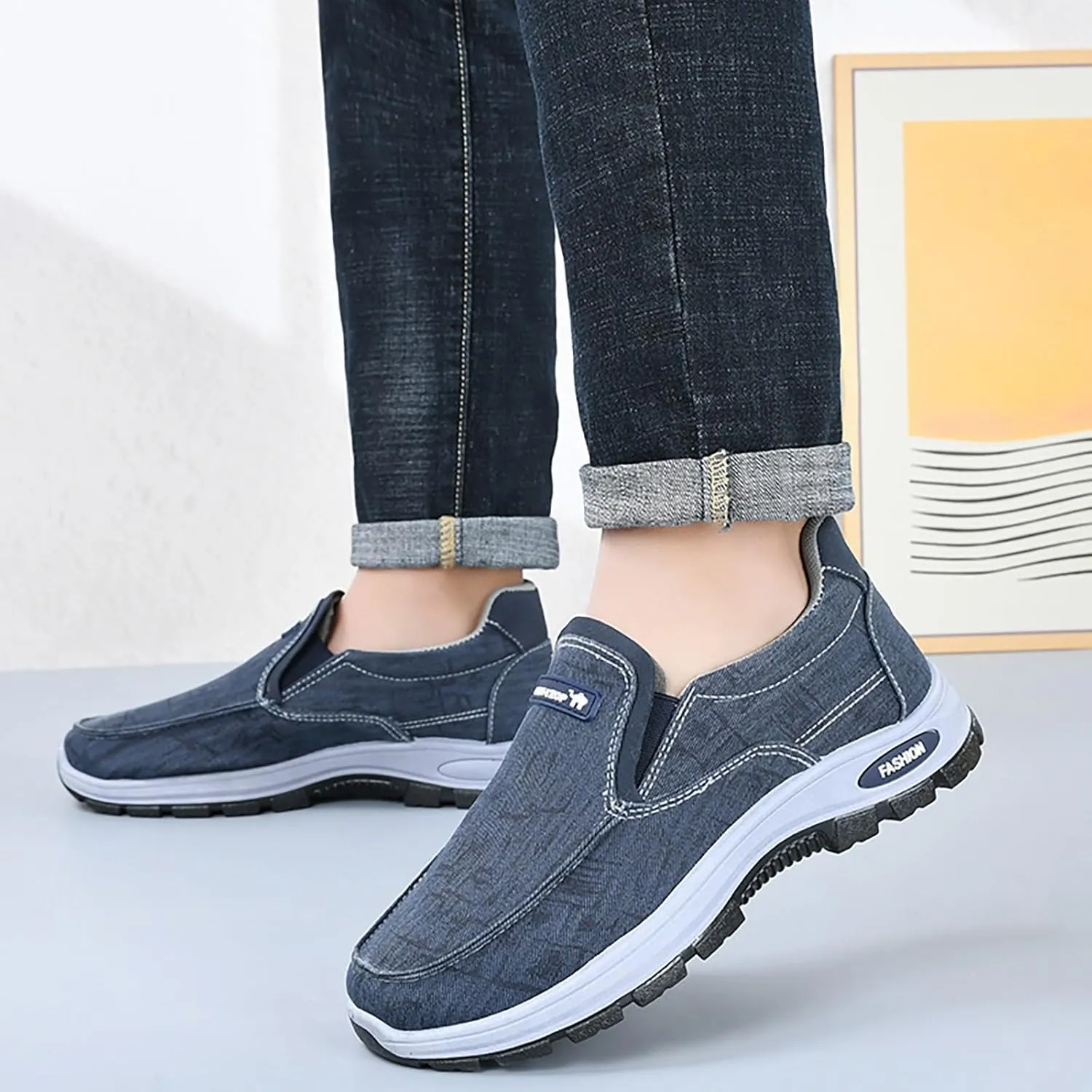 Men's Shoes Mens Slip on Shoes Shoe for Men Slip on Shoe for Men for Everyday and Travel Athletic Gym Sneaker