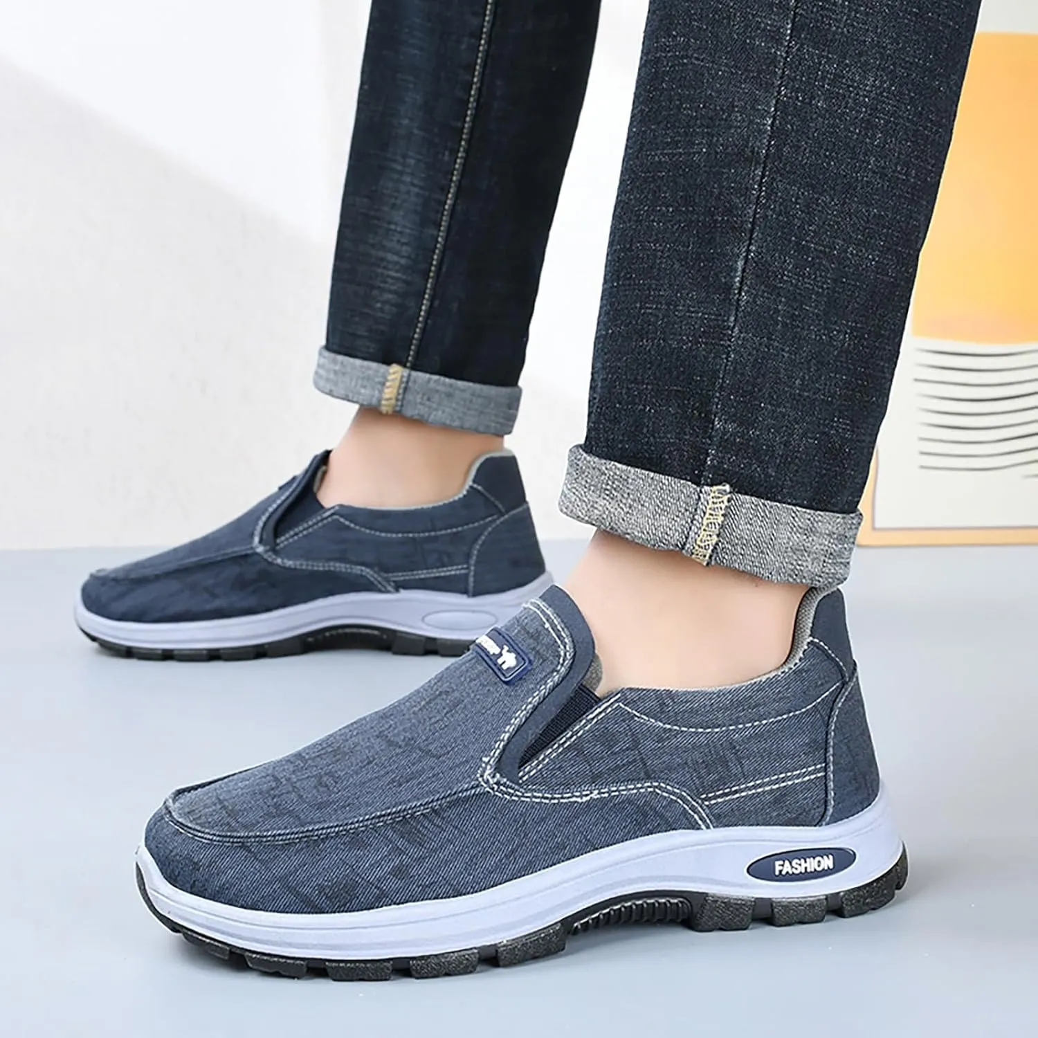 Men's Shoes Mens Slip on Shoes Shoe for Men Slip on Shoe for Men for Everyday and Travel Athletic Gym Sneaker