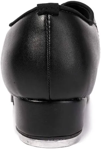 Men's Tap Shoes Breathable Hollow Out Lace up Split Sole Professional Tap Jazz Dance Shoes