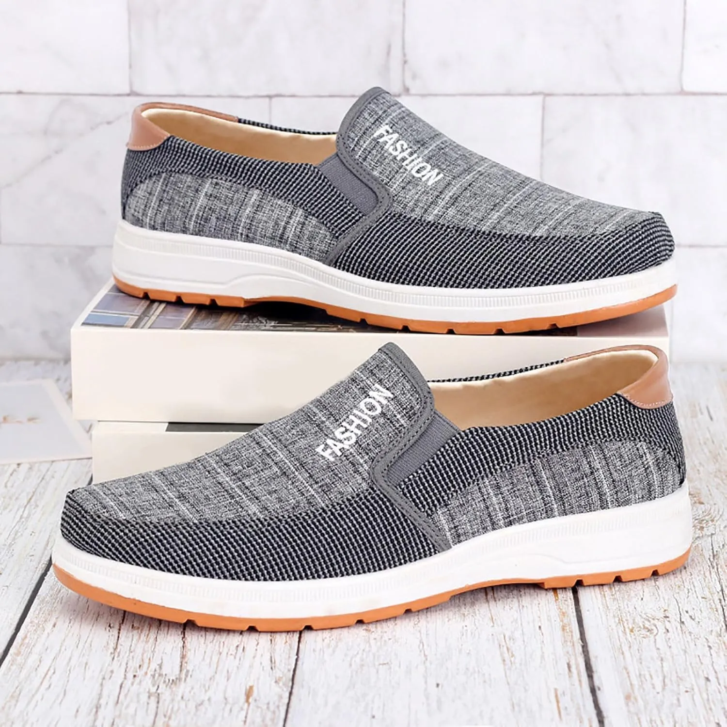 Mens Tennis Shoes Mens Walking Shoes Tennis Shoe for Men Slip on Shoe for Men Casual Sport Sneaker