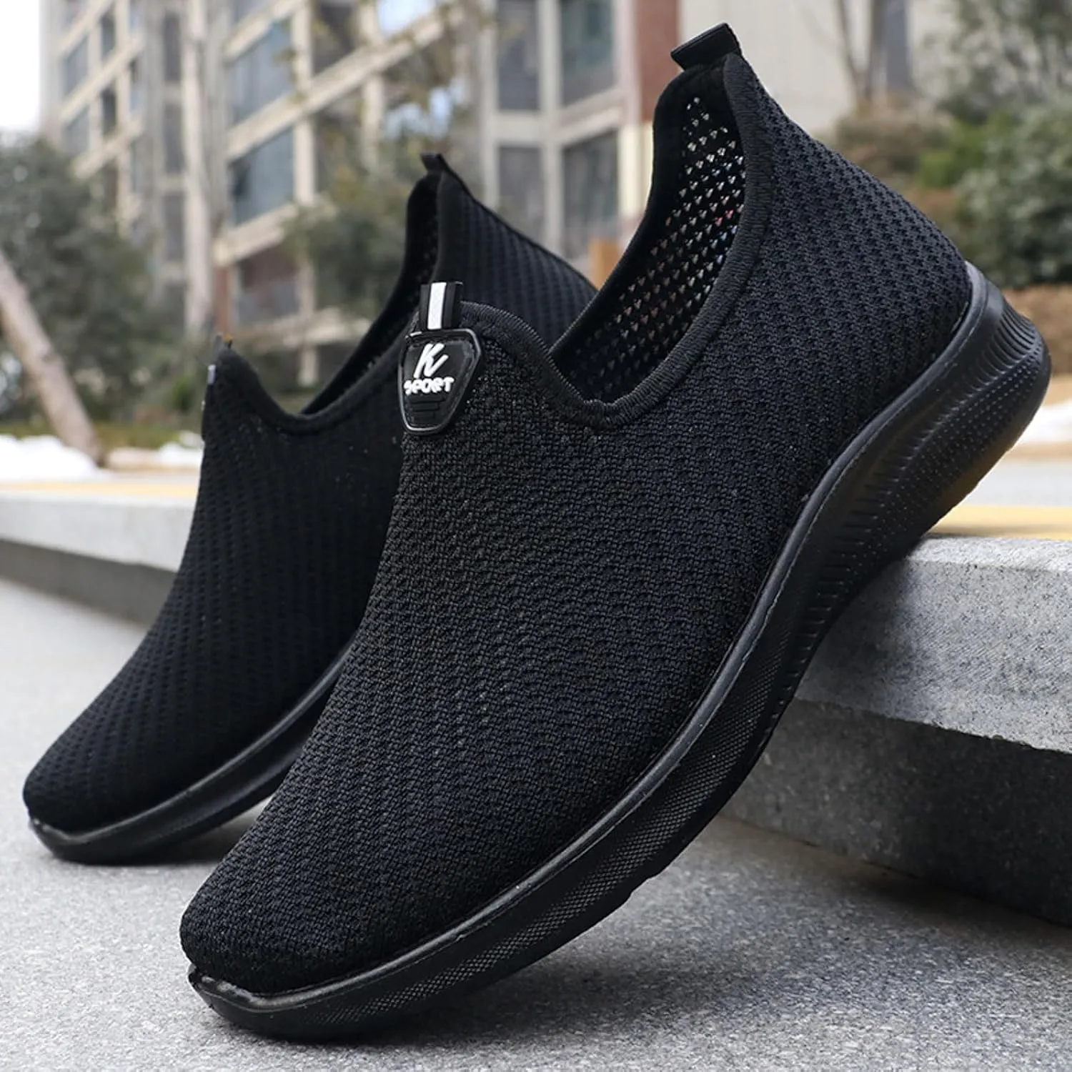 Mens Walking Shoes Mens Slip on Shoes Tennis Shoe for Men Shoe for Men Comfortable Breathable Sneaker