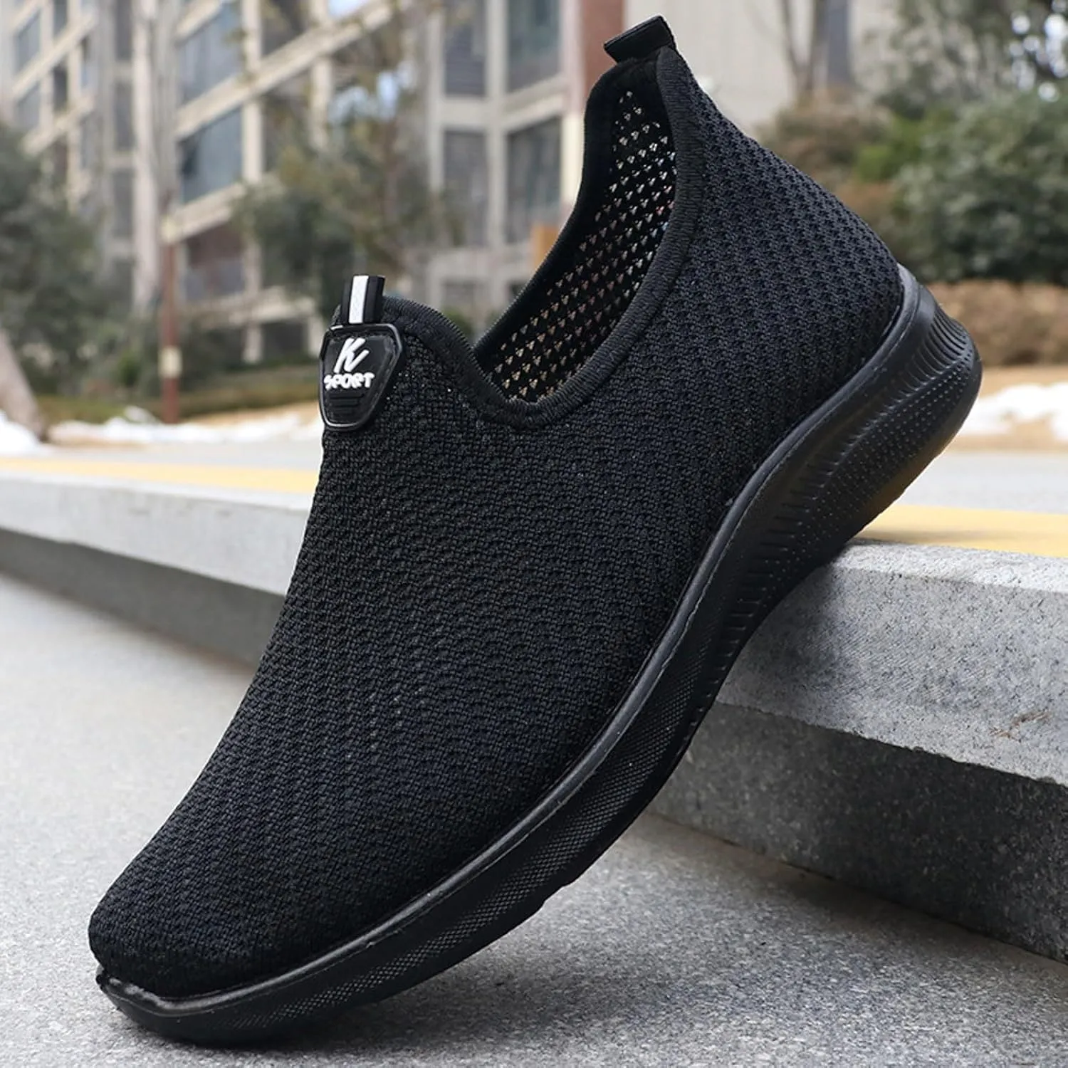 Mens Walking Shoes Mens Slip on Shoes Tennis Shoe for Men Shoe for Men Comfortable Breathable Sneaker