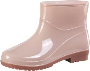 Men's Waterproof Rubber Rain Boots Fishing Boots Non-slip Rain Boots Outdoor Work Boots Lightweight Mid-calf Boots