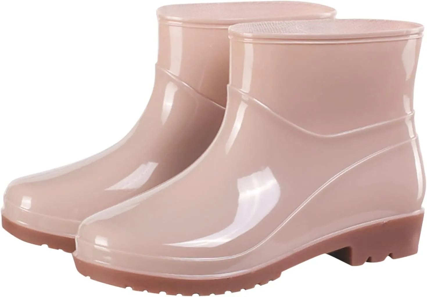 Men's Waterproof Rubber Rain Boots Fishing Boots Non-slip Rain Boots Outdoor Work Boots Lightweight Mid-calf Boots
