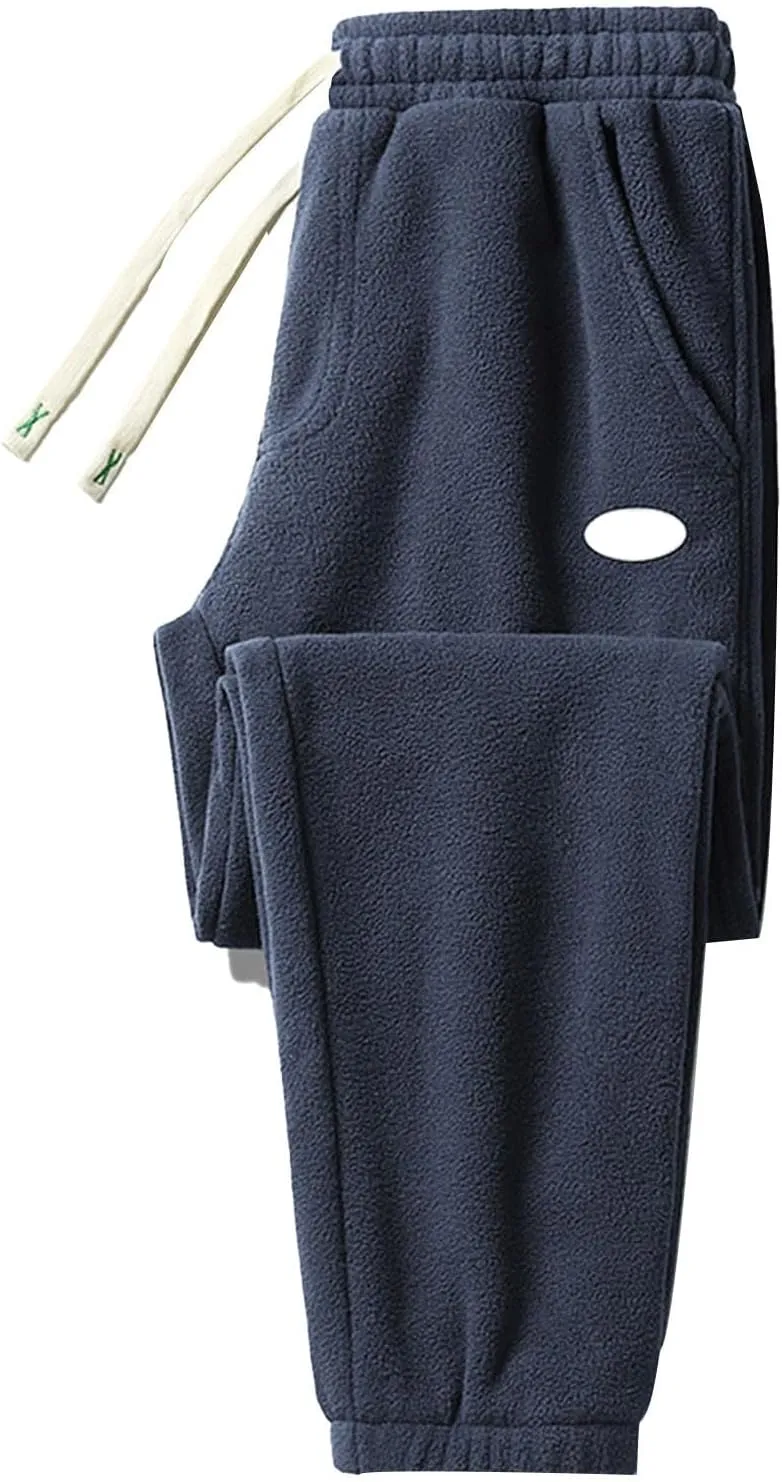 MIDOO Mens Joggers Sweatpants Slim Fit Elastic Bottom Sweat Pants Pockets Relaxed Fit Breathable Athletic Workout Joggers