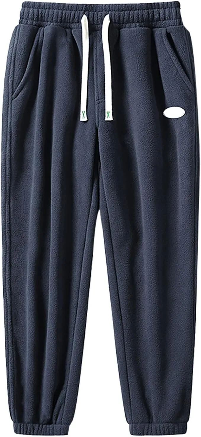 MIDOO Mens Joggers Sweatpants Slim Fit Elastic Bottom Sweat Pants Pockets Relaxed Fit Breathable Athletic Workout Joggers