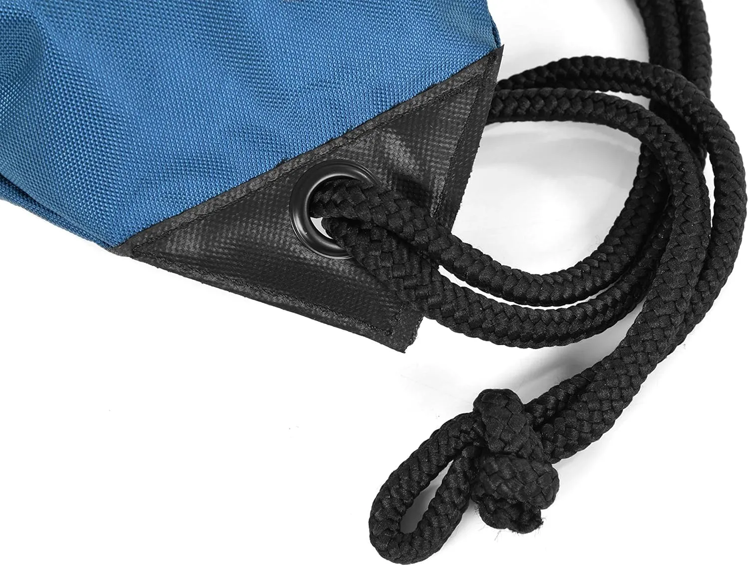 Mintra Sports Drawstring Bags - Backpack, Cinch Sack, Sports, Gym (Blue, Rush (14in x 18in))