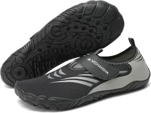 Mishansha Womens Mens Water Swim Shoes Wide Toe Box Barefoot Shoes US Size 5.5-13.5 Women / 3-11.5 Men