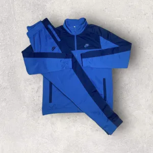 NIKE POLY-KNIT TRACKSUIT - DARK MARINA