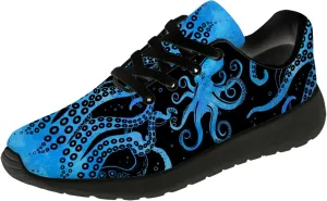 Octopus Shoes Women's Men's Running Tennis Shoes Fashion Sneakers Octopus Gifts for Women Men