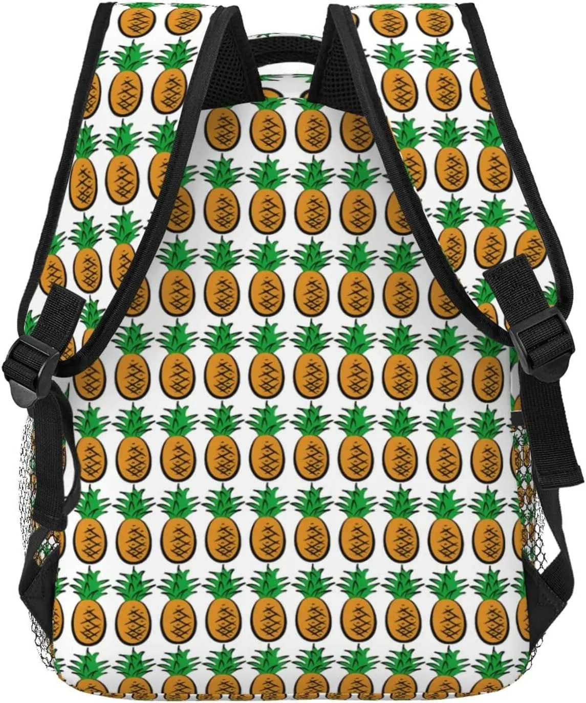Pineapple Travel Laptop Backpack for Women Lightweight College Backpack Adjustable Fits 15.6 Inch Laptop Bag Waterproof for Gym, Men