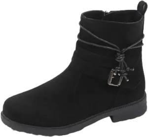SBGMoSJ Extra Wide Calf Wedge Boots White Western Booties Women Ankle Boots Black Heeled Combat Boots Knee High Brown Calf High Boots for Women Flat Womens Mid Calf Combat Boots Brown