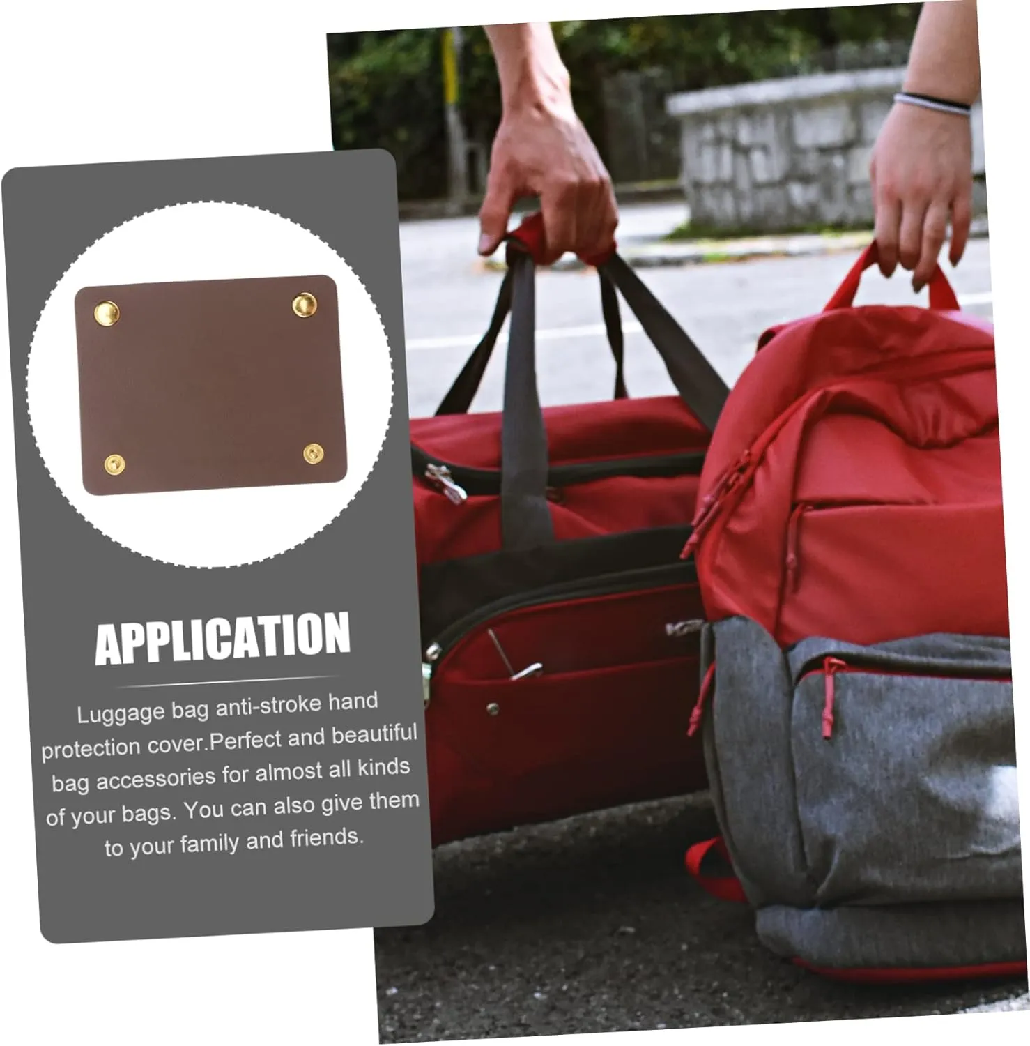 Shopping Bag Handle Cover Bag Protector Handle Bag Handle Cover Luggage Grip Protector for Safe Carry