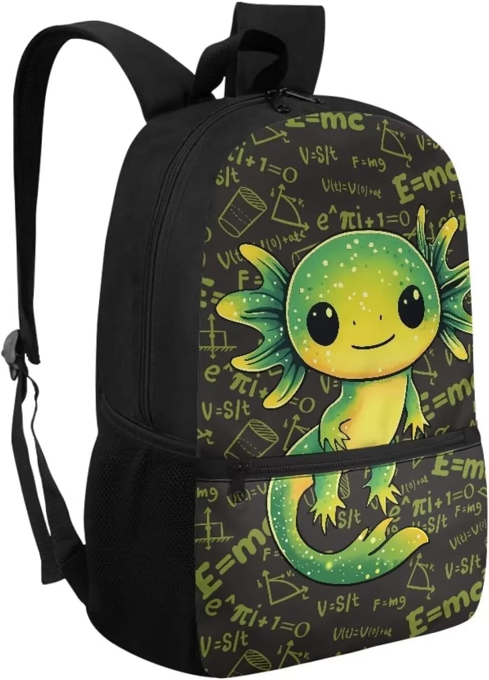 Showudesigns Axolotl Backpack for Girls 6-8 8-10 10-12 School Bags Preschool Kindergarten School Book Bag Back Packs with Shoulder Straps Kids Child Schoolbag Heavy Duty Daypack