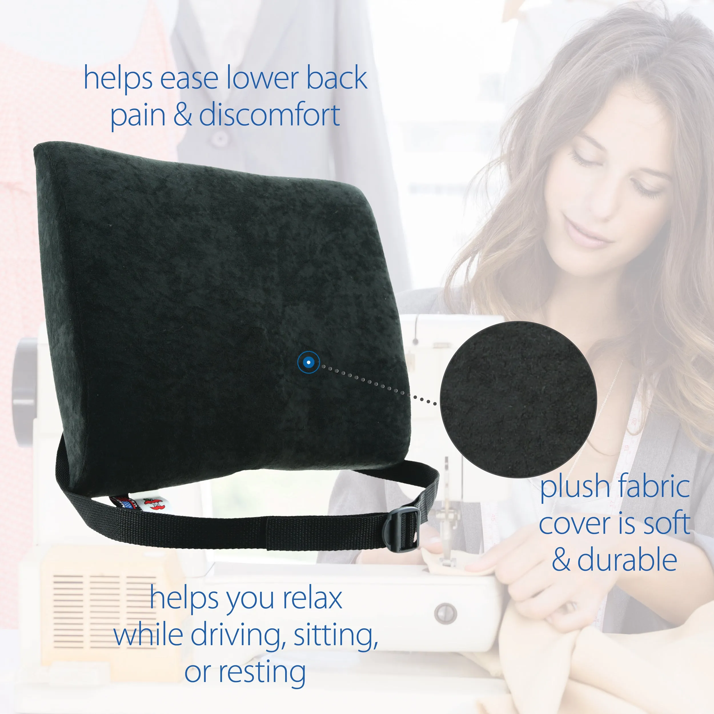 Slimrest Deluxe Lumbar Support