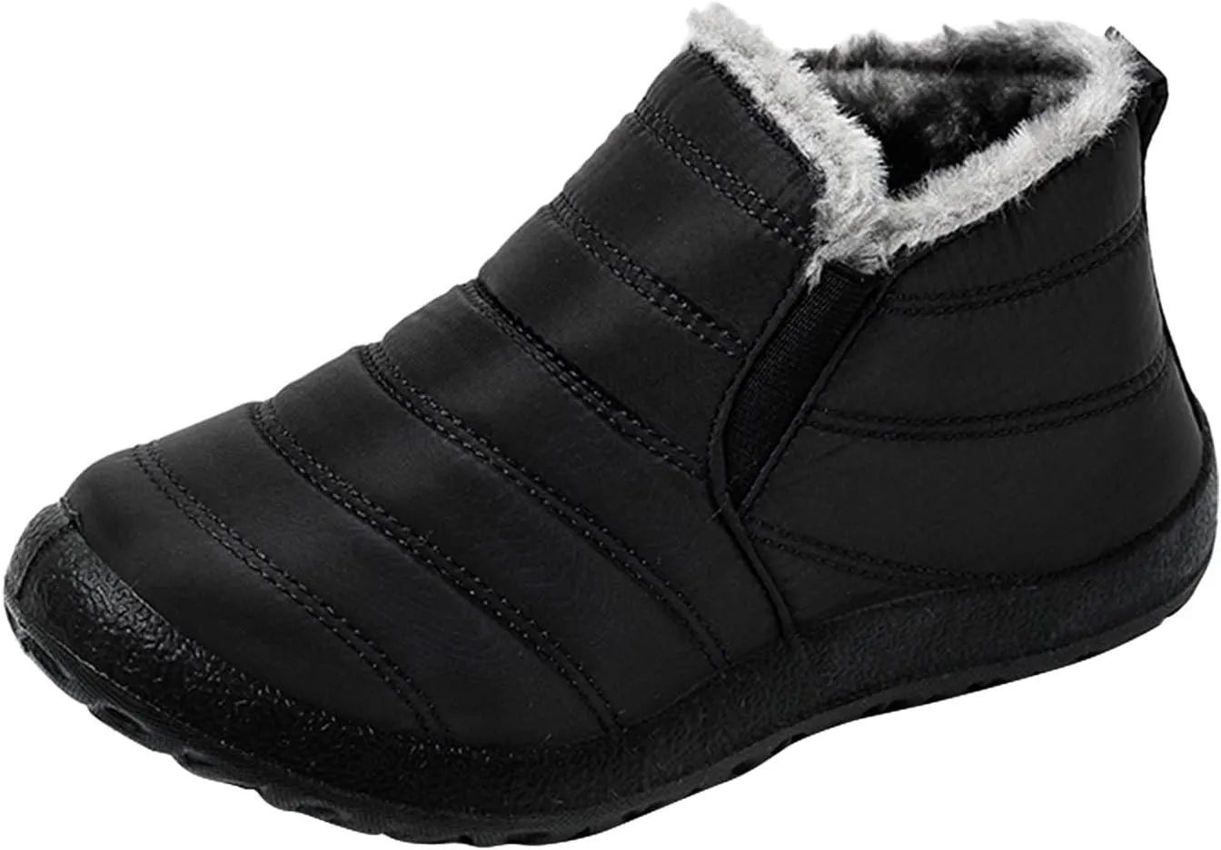 Snow Boots for Women Cute Tall Womens Boots Winter Slip on Waterproof Winter Boots Women Fur Womens Hiking Boots Waterproof Lightweight Waterproof Womens Boots Size 11