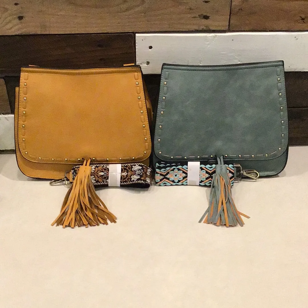 Structured Guitar Strap Crossbody