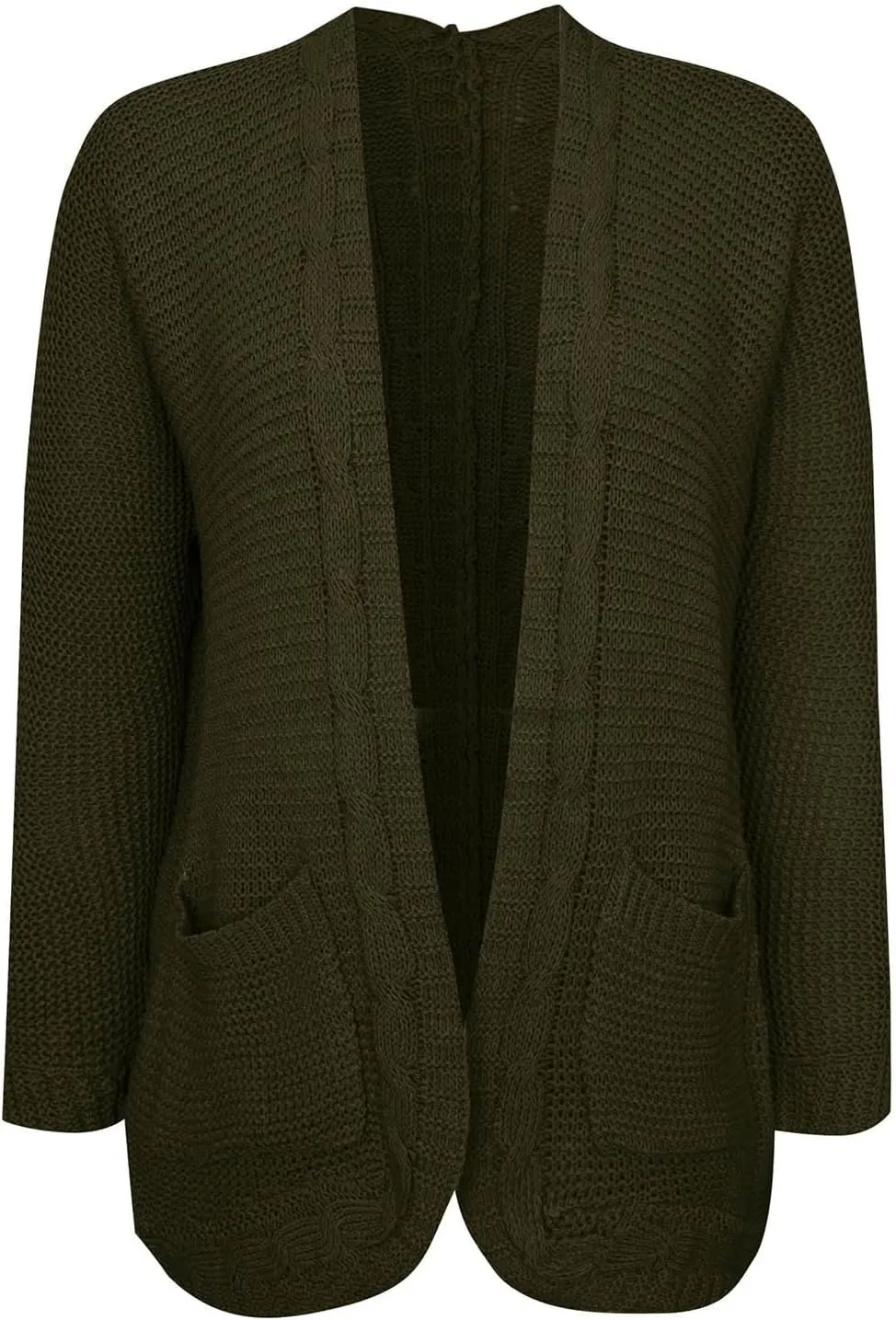 Sweater Cardigan for Women 2024 Chunky Cable Knit Sweaters Open Front Lightweight Trendy Fall Outfits