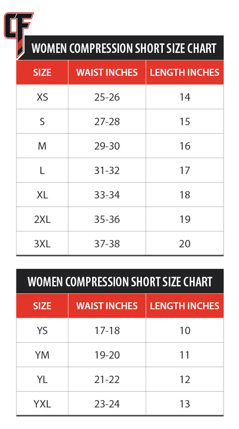 The Footlock Saints High Waisted Waisted Women's Training Shorts