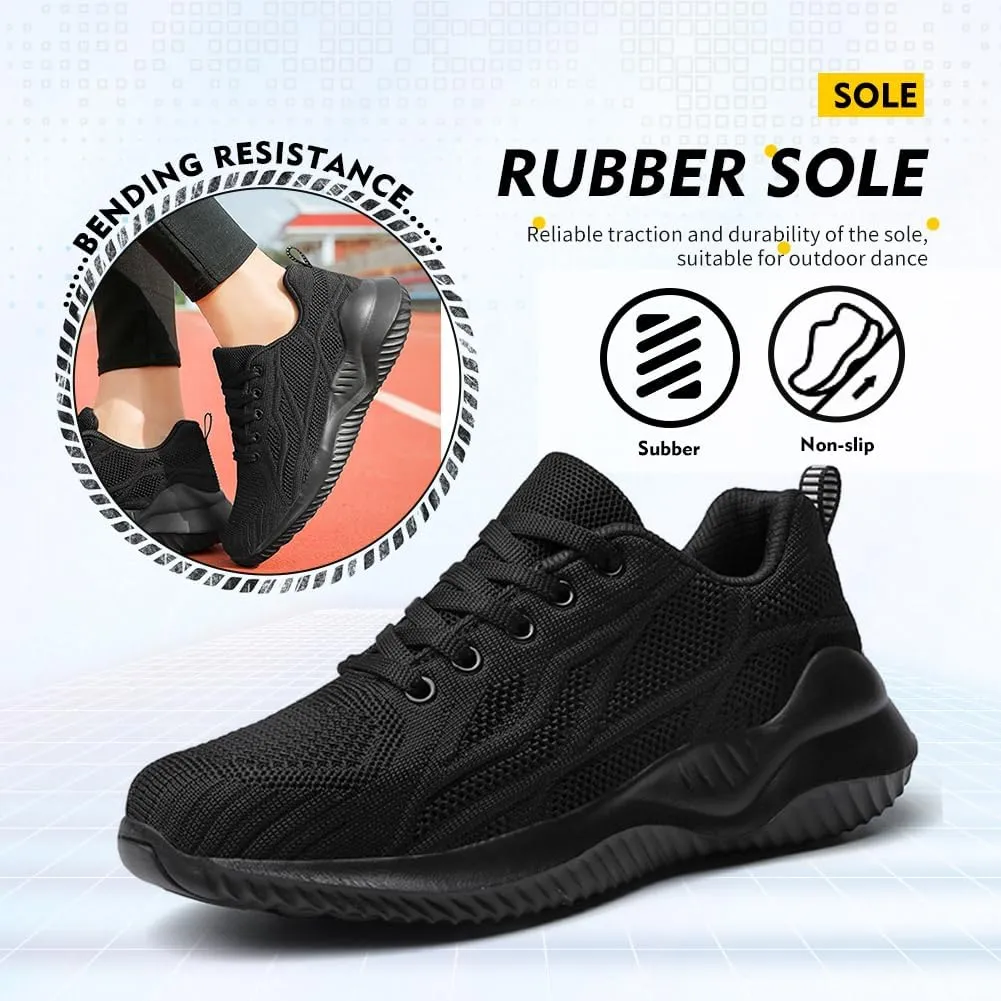 TINRYMX Modern Dance Shoes Women Lace up Walking Shoes Ballroom Jazz Hip hop Practice Dance Sneaker Shoes,Model-LYX2126