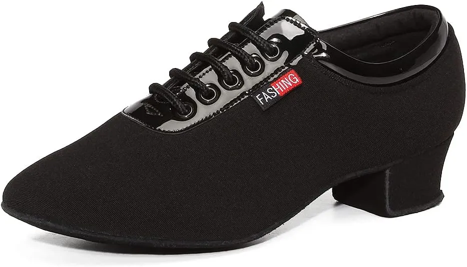 TINRYMX Women & Men Latin Dance Shoes Lace up Ballroom Modern Tango Professional Performence Practice Dance Shoes,2801/2805