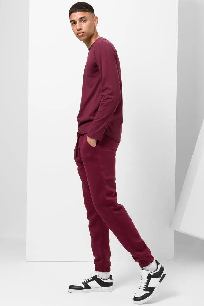 Trackpants Burgundy