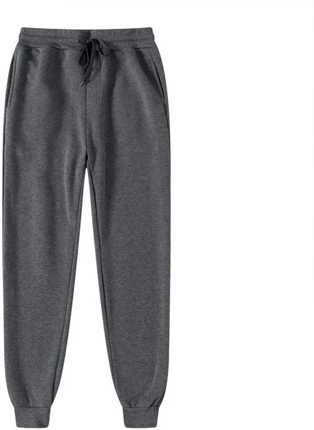 Trendy Womens Wide Leg Baggy Sweatpants with Pocket