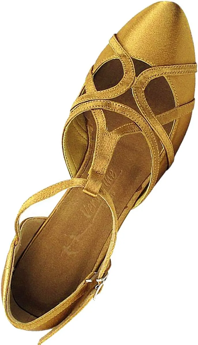 Very Fine Dance Shoes Women's Ballroom Dance Shoes Salsa Latin Practice Shoes Sera3541EB Comfortable 1.2" [Bundle of 5]