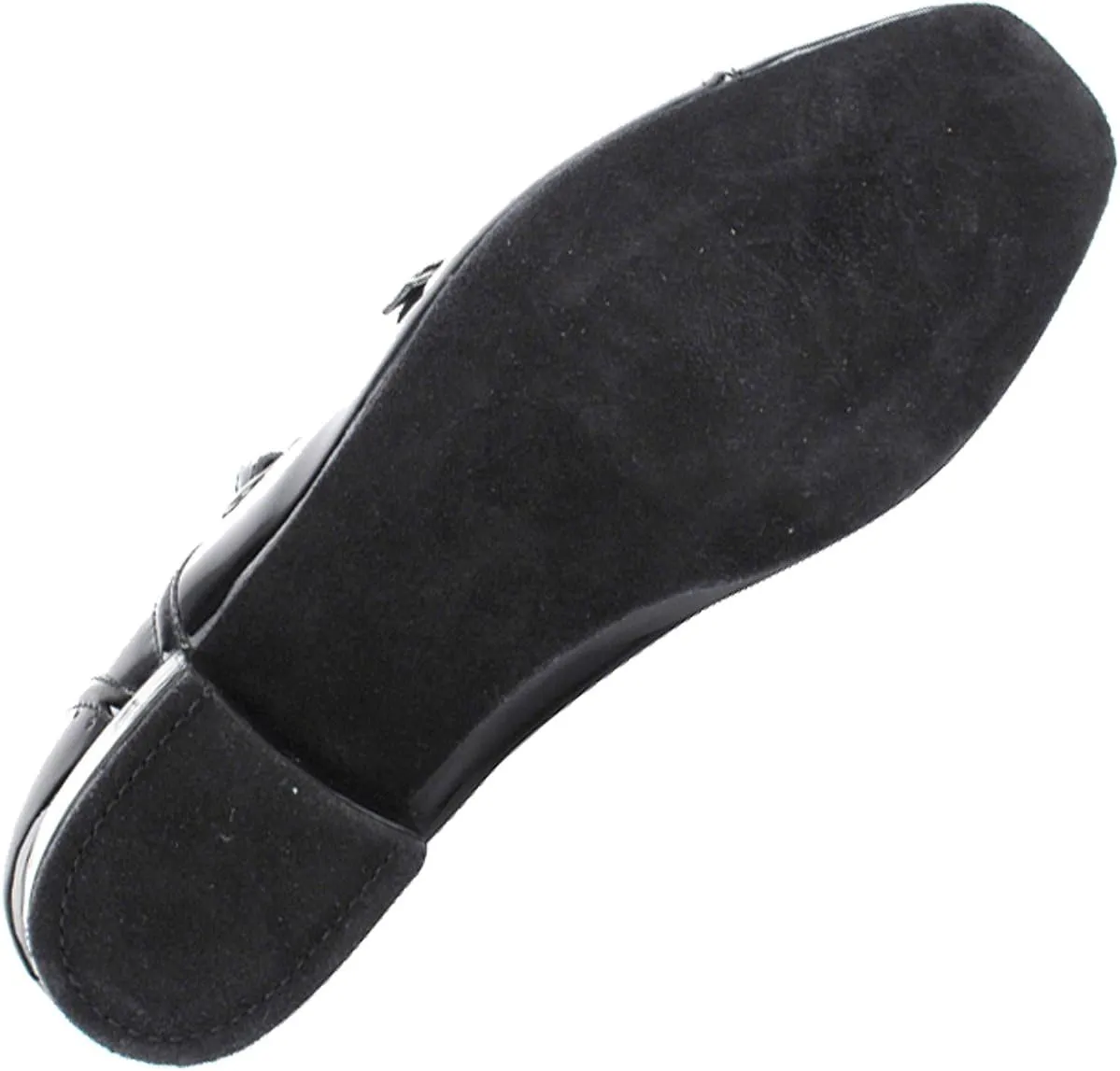 Very Fine Mens Salsa Ballroom Tango Latin Dance Shoes CD9005B Patent Bundle - Shoe Wire Brush Heel 1"