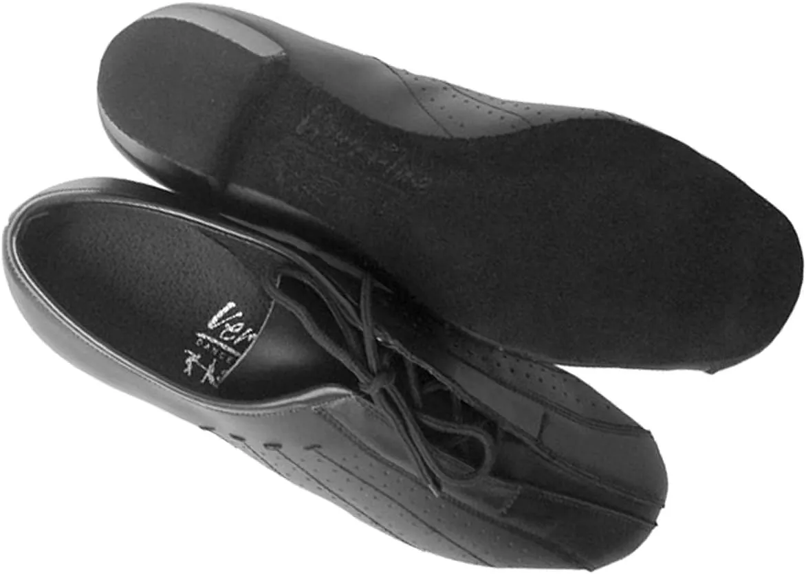 Very Fine Men's Salsa Ballroom Tango Latin Dance Shoes S409 Bundle with Dance Shoe Wire Brush Heel 1.5"