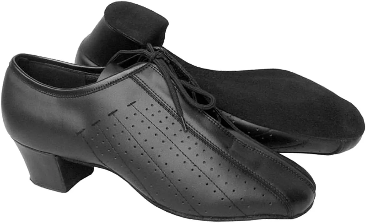 Very Fine Men's Salsa Ballroom Tango Latin Dance Shoes S409 Bundle with Dance Shoe Wire Brush Heel 1.5"