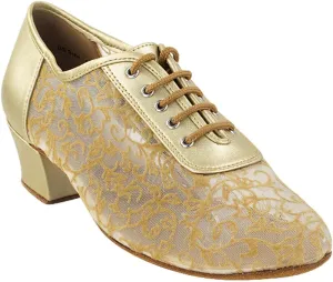 Very Fine Women's Ballroom Dance Shoes Salsa Latin Practice Shoes 2002EB Comfortable Dance Shoes 1.5" [Bundle of 5]
